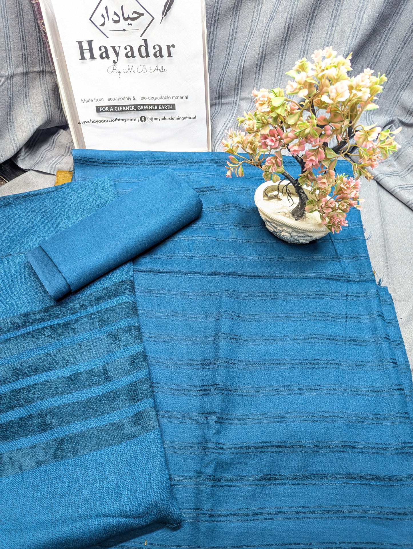 3Pc Suit | Velvet Lining Marina Suit Allover With Shawl | New Arrival 2025 Beautiful Gift | PIA Zinc Color