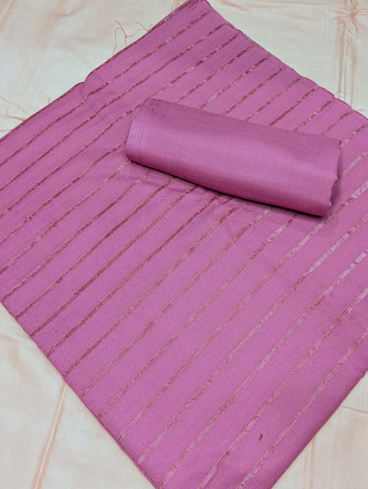 2PC ALPINE VELVET MARINA 2025 WINTER COLLECTION (TEA PINK COLOR)