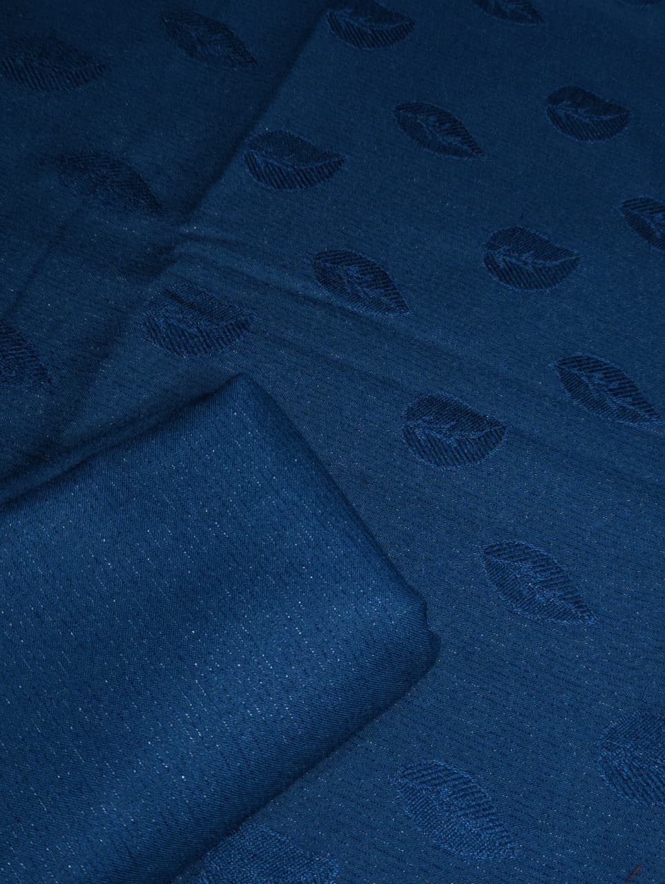 2PC Zari Line Moon Lite Marina – Winter 2025 Collection (ZINC BLUE)