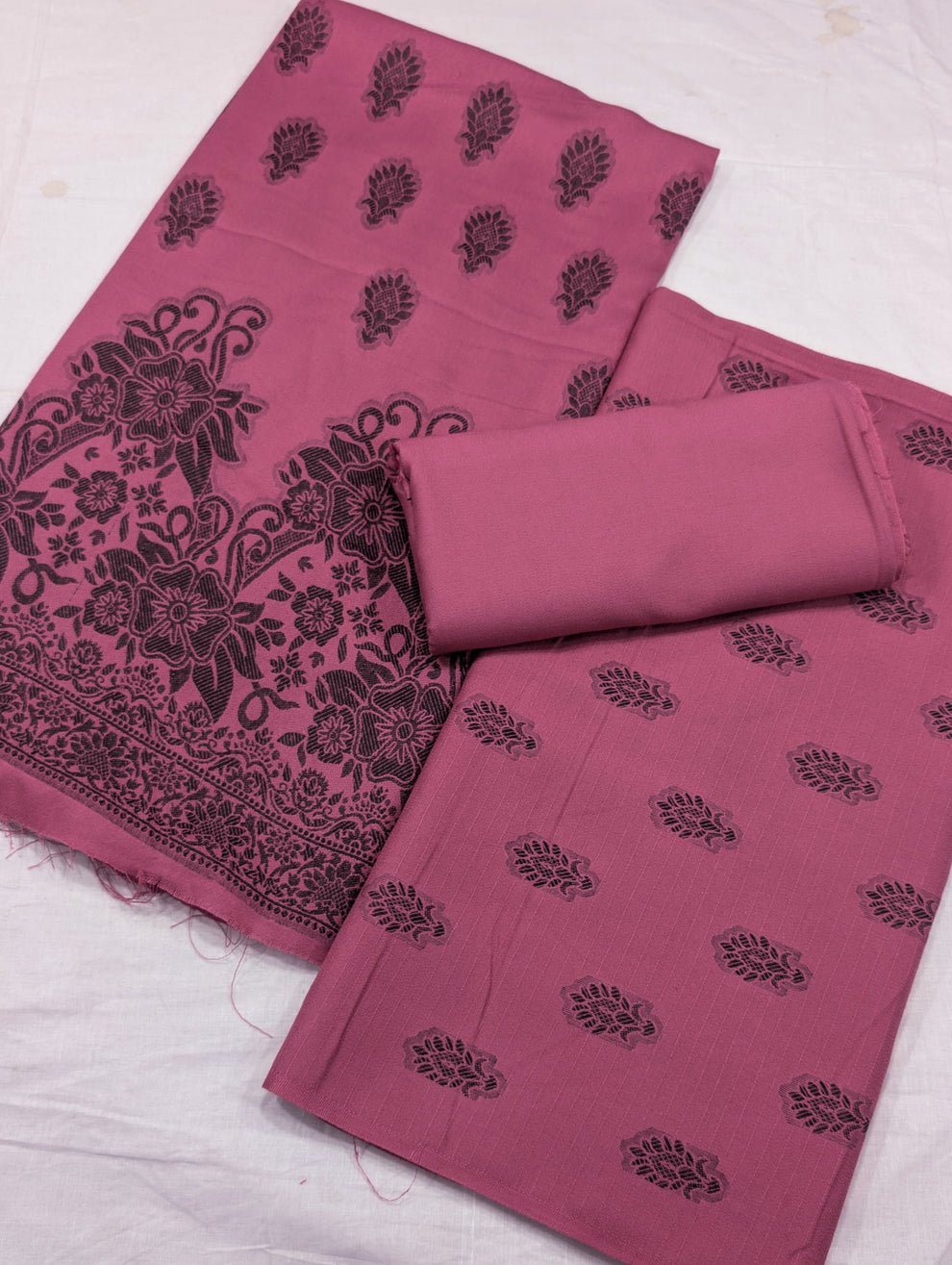 3-PC Premium Marina Motif Brosha (Tea Pink Color)