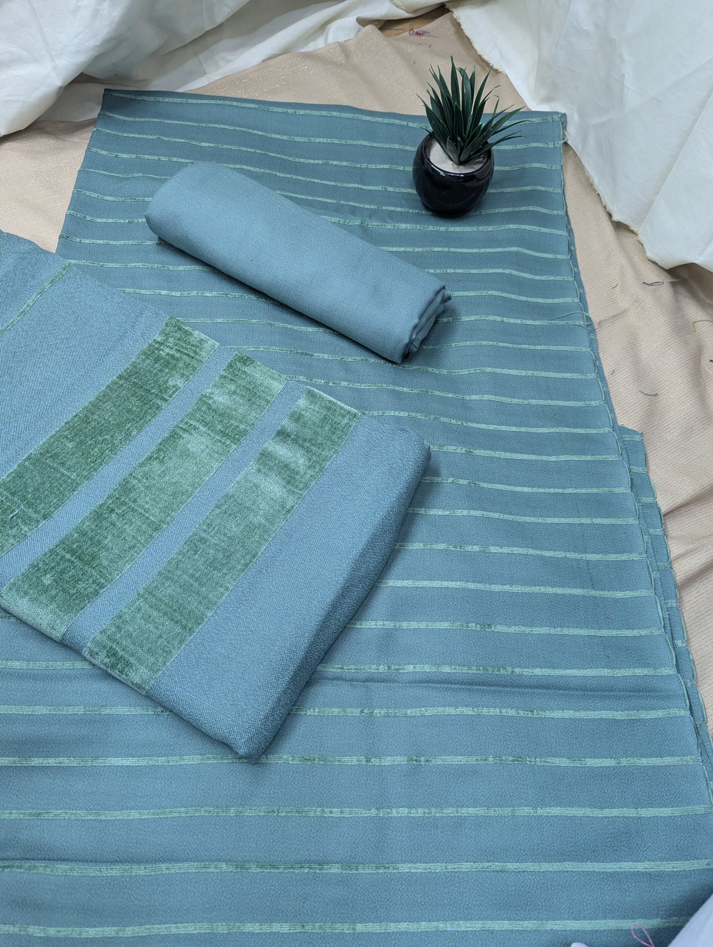 3PC - Alpine Velvet Dhank Marina – Exclusive Winter Collection