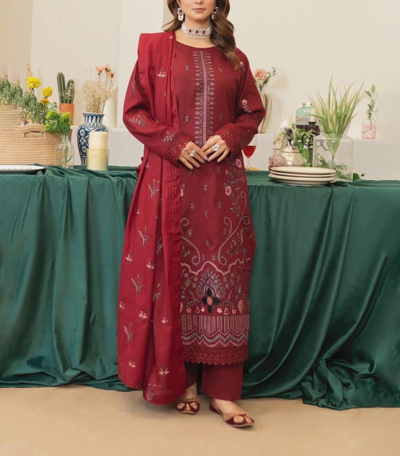 3-PC Embroidery Collection