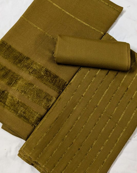 3-PC Velvet Marina Dhanak Collection
