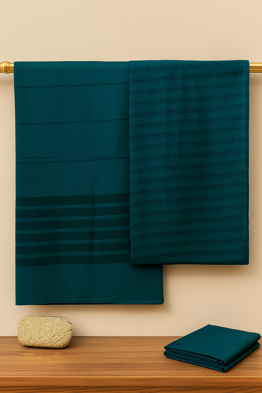 Marina Triple Line Zari Velvet 3piece Collection 2025