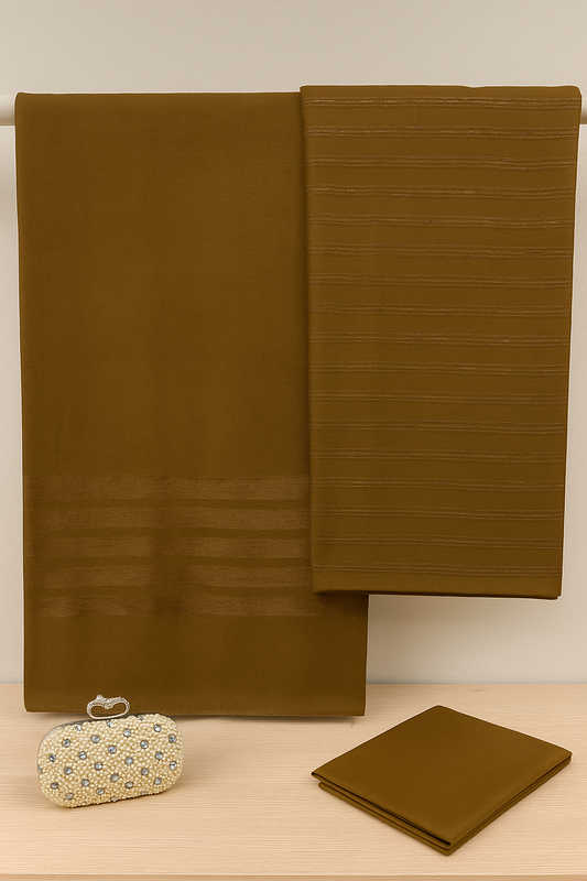 Marina Triple Line Zari Velvet 3piece Collection 2025