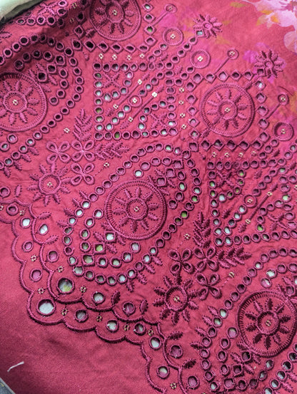 3Piece Boring Embroidery Export Quality Print Viscose Winter Collection – 2025