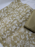 White Rose Slub Lawn – 2 Piece Summer Collection 2026 [DE04]