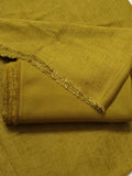 Mustard-colored peach wool velvet fabric from Hayadar Clothing, ultra-premium winter material, textured and plush appearance