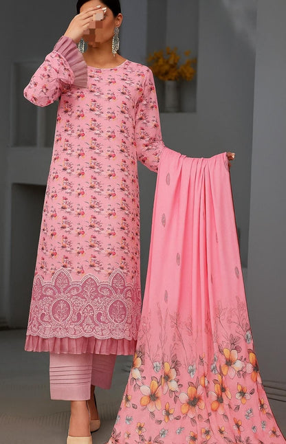 Luxurious Applique Boring Embroidery – Premium Lawn 3-Piece Summer Collection (AY09)