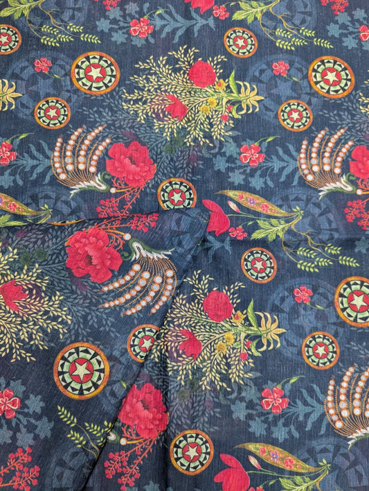 2PC Premium Lawn Bana Doria Print Suit’s Collection