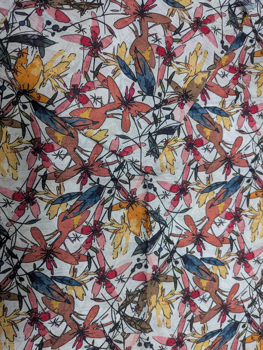 2PC Premium Lawn Bana Doria Print Suit’s Collection