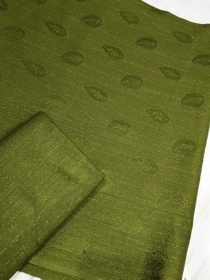 2PC Zari Line Moon Lite Marina – Winter 2025 Collection (PARROT GREEN)