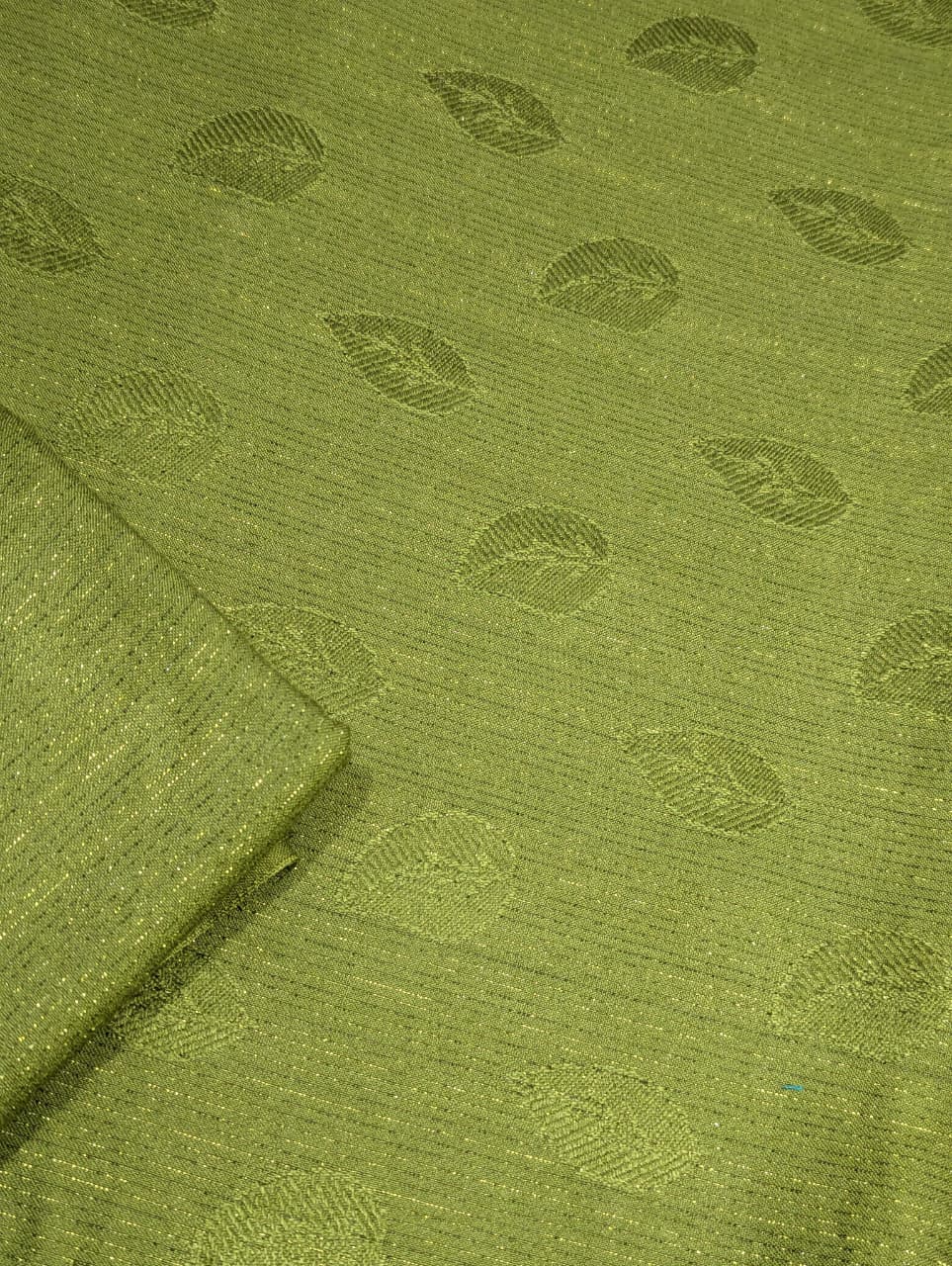 2PC Zari Line Moon Lite Marina – Winter 2025 Collection (PARROT GREEN)