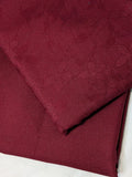 Maroon 2-piece Zari Line Moon Lite Marina winter outfit by Hayadar Clothing with intricate embroidery and elegant fabric details.