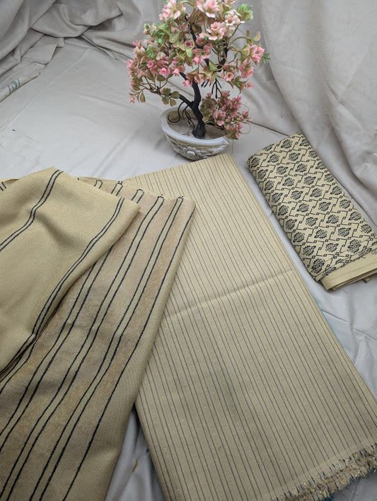 3PC Alpine Black Velvet – Unique Winter Luxury Article (Skin Color)