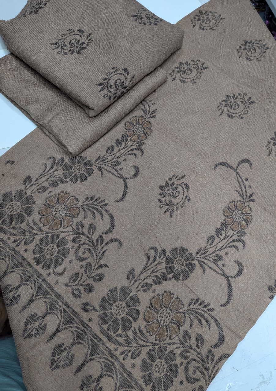 3-PC PEACH BANARSI SWEET LEATHER | 2026 PREMIUM COLLECTION [NEW SAND SKIN]