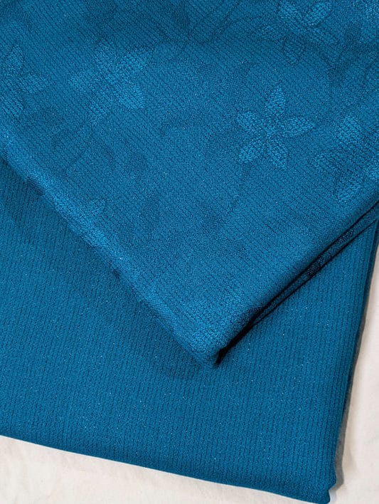 2PC Zari Line Moon Lite Marina – Winter 2025 Collection (SEA GREEN)