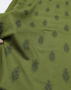 3-PC Premium Marina Motif Brosha (Mehndi Color)