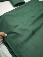 3-PC Premium Marina Motif Brosha (Bottle Green)