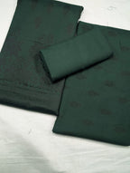 3-PC Premium Marina Motif Brosha (Bottle Green)