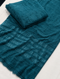 3-PC SWEET LEATHER VELVET | EXPORT QUALITY LUXURY EDITION [OSEAN BLUE]