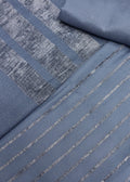 Hayadar Clothing Alpine Velvet Dhank Marina 3-piece set in Midnight Gray, exclusive winter fashion with plush velvet fabric.