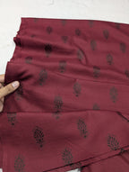 3-PC Premium Marina Motif Brosha (Mahroon Color)