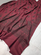3-PC Premium Marina Motif Brosha (Mahroon Color)