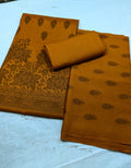3-PC Premium Marina Motif Brosha (Rust Color)