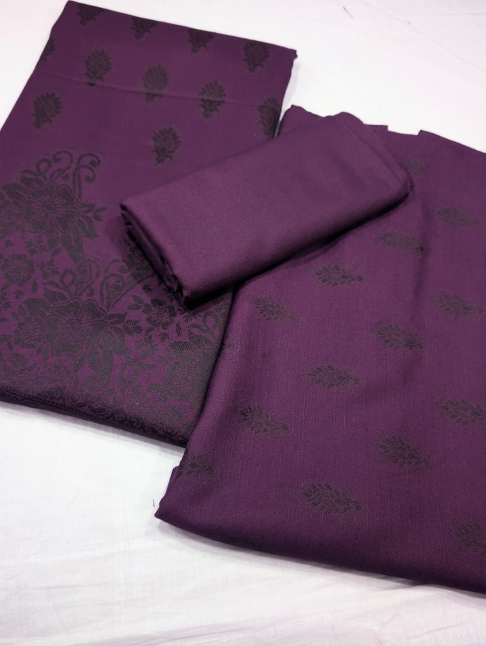 3-PC Premium Marina Motif Brosha (Dark Purple Color)